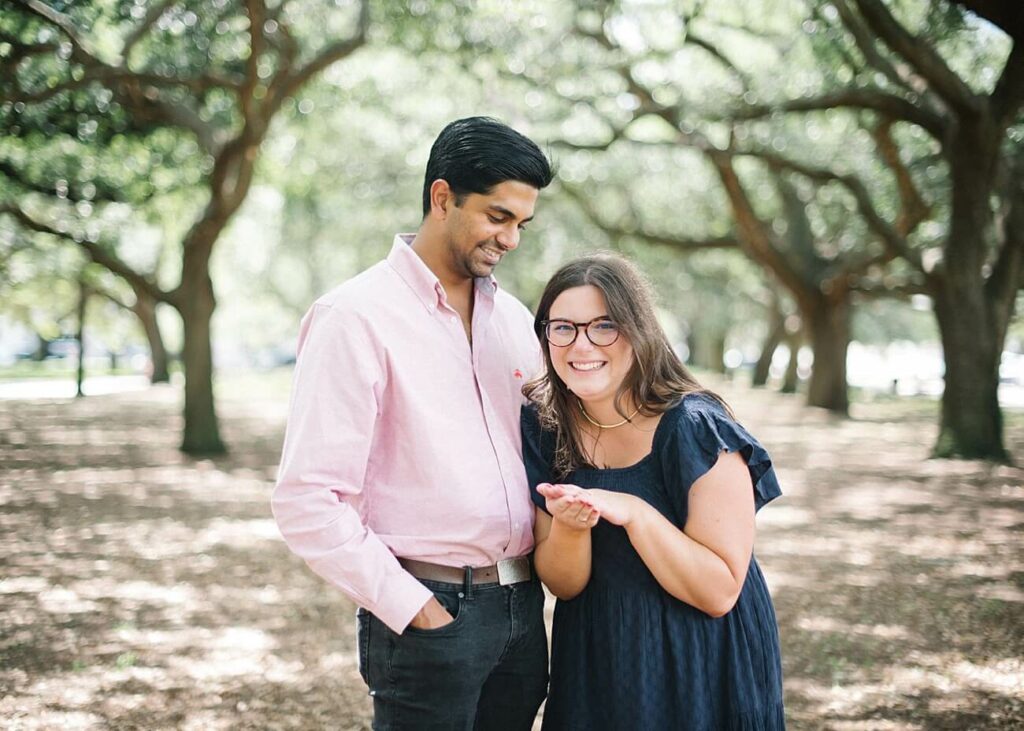 Engagement portraits in South Carolina