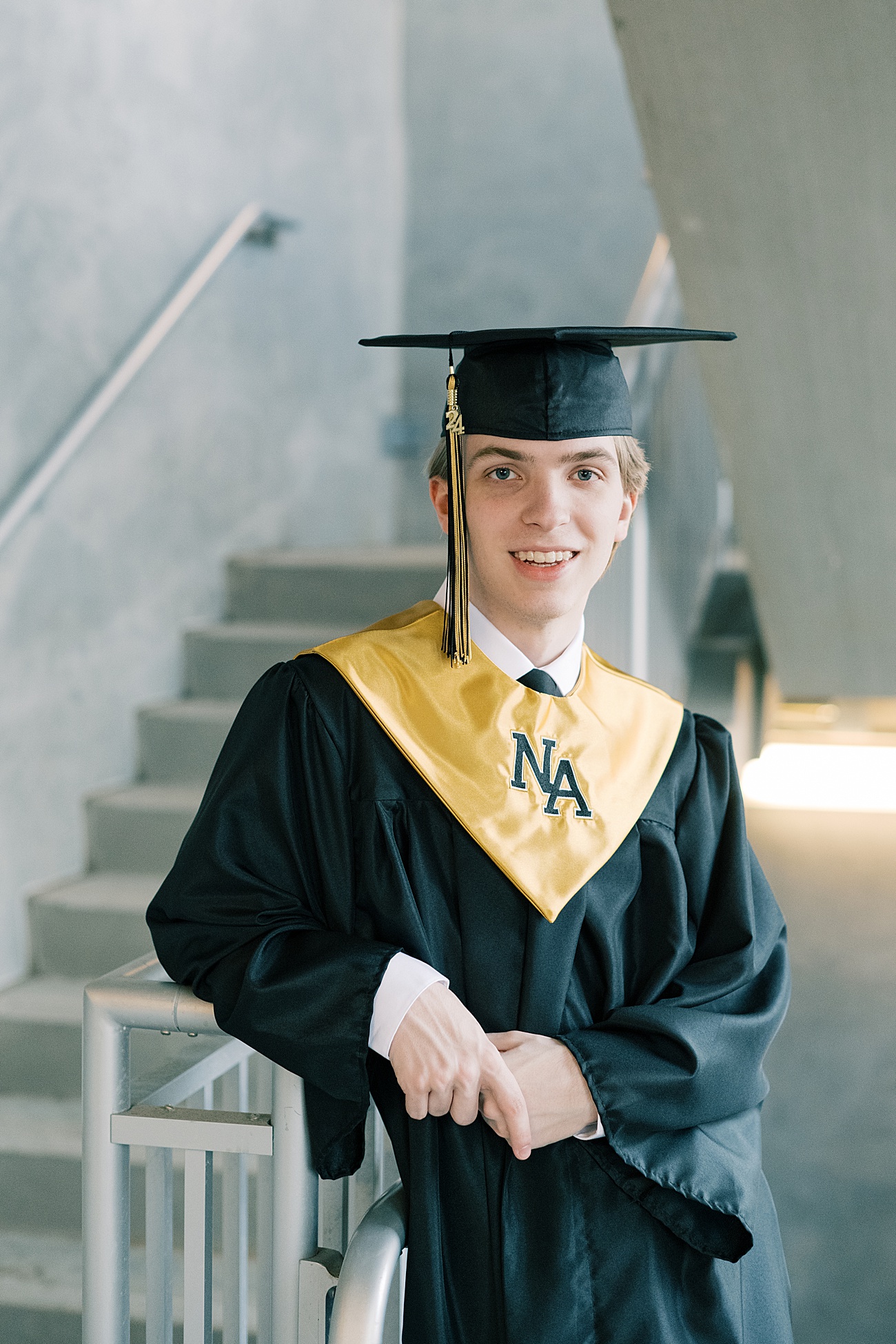 Portraits of a graduating senior