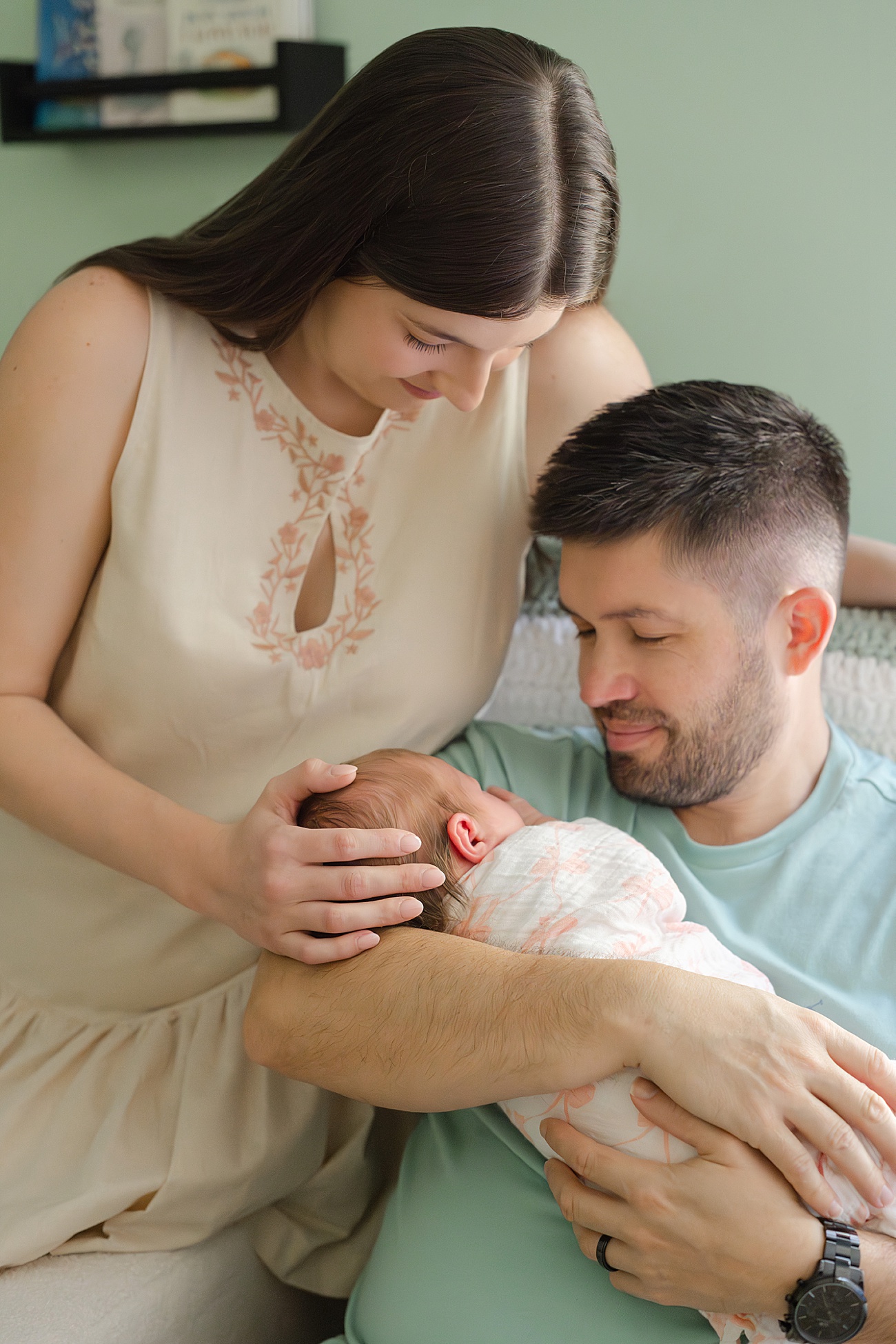 Newborn session in Columbia South Carolina